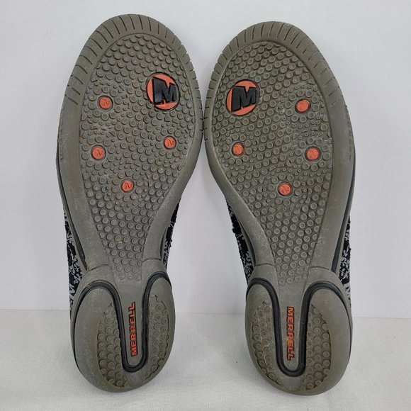 Merrell Luna Sport Blue Women's Flower Print Slip On Shoes US Size  7 - Picture 6 of 7